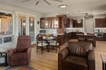 Southwestern inspired interiors and warm wood finishes